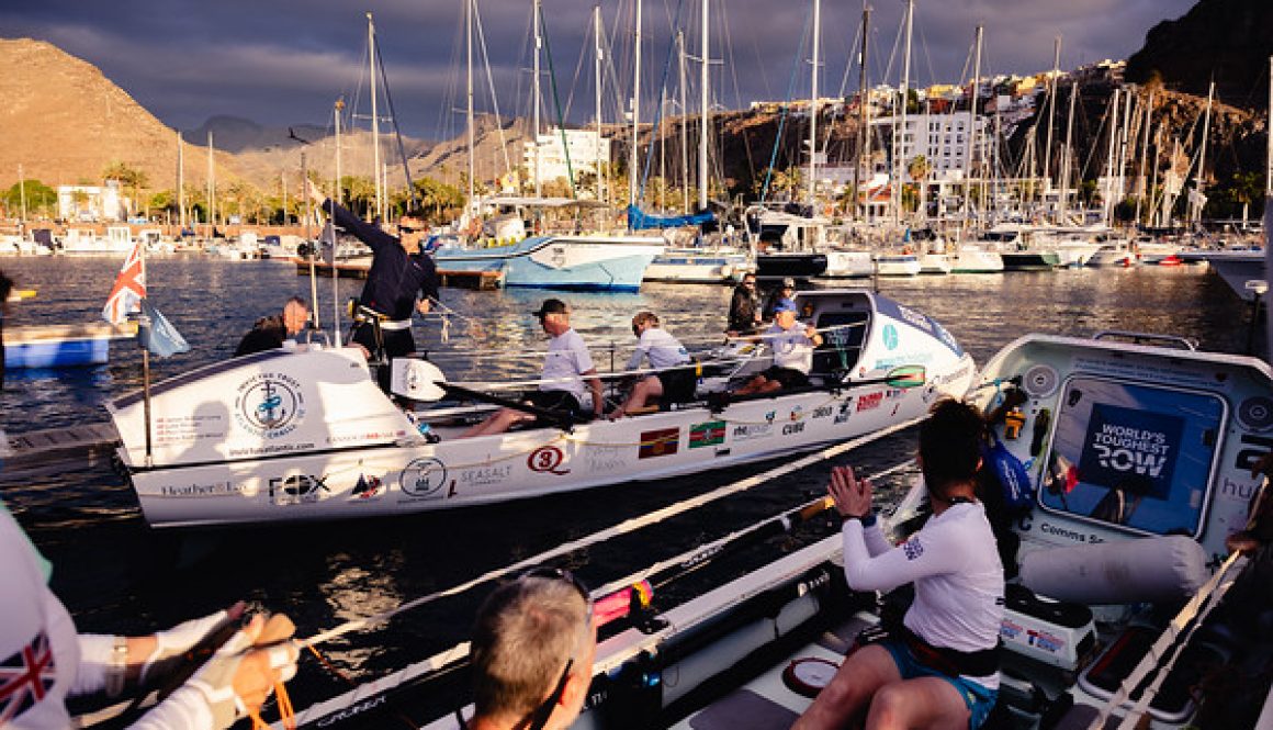 Invictus Atlantic leave La Gomera